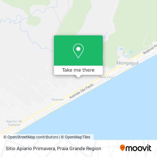 Sitio Apiario Primavera map
