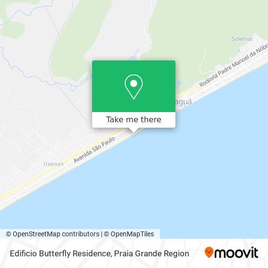 Edificio Butterfly Residence map