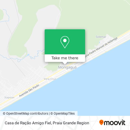 Casa de Ração Amigo Fiel map