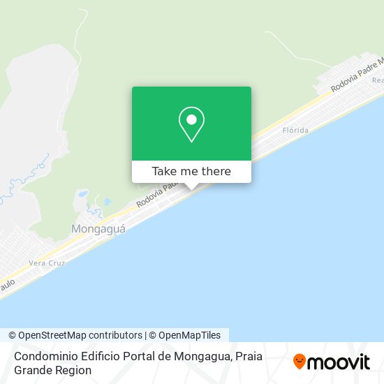 Mapa Condominio Edificio Portal de Mongagua