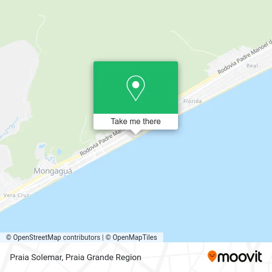 Praia Solemar map