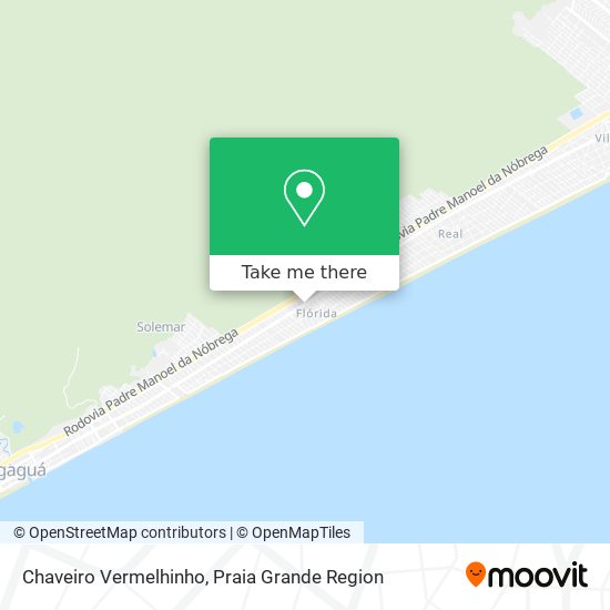 Chaveiro Vermelhinho map