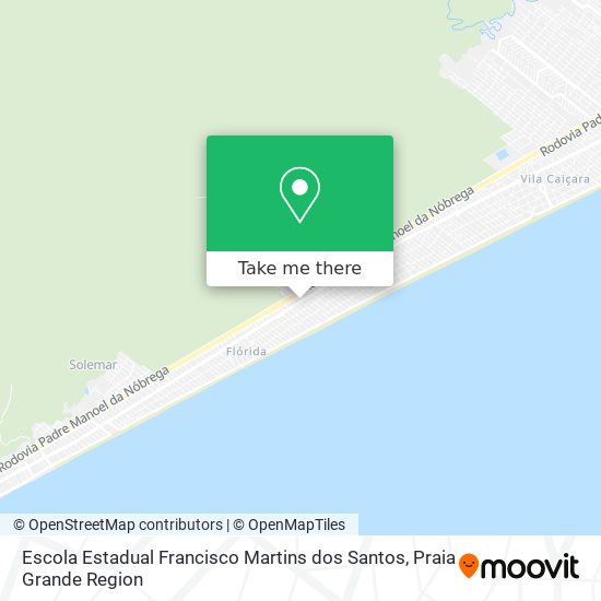 Escola Estadual Francisco Martins dos Santos map
