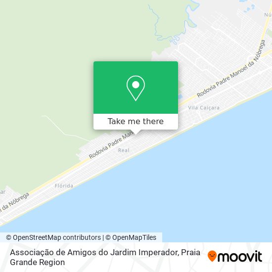 Associação de Amigos do Jardim Imperador map