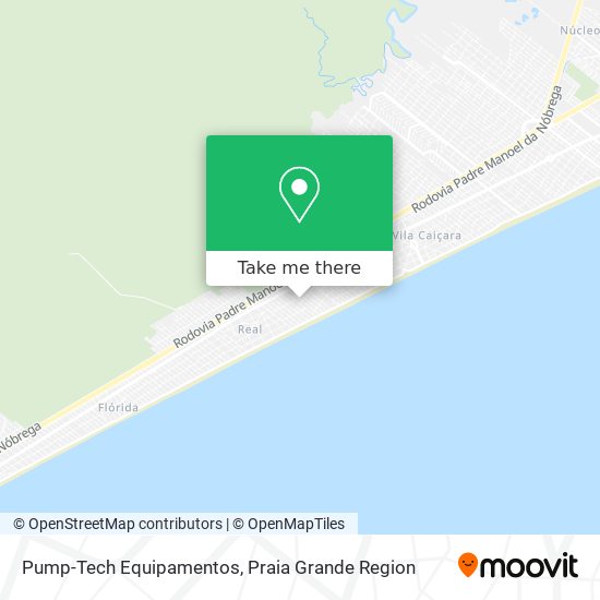 Mapa Pump-Tech Equipamentos