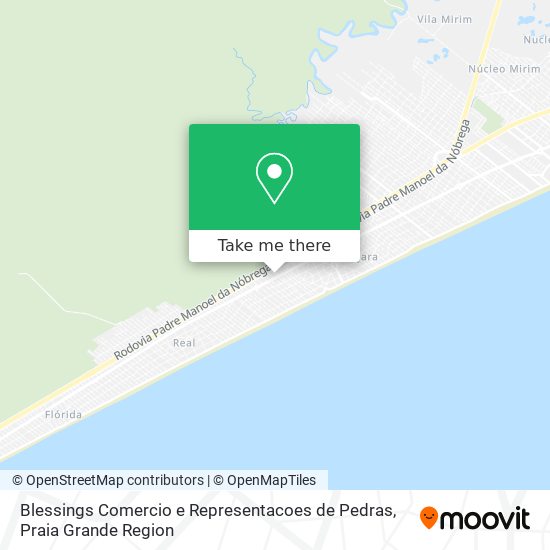 Blessings Comercio e Representacoes de Pedras map