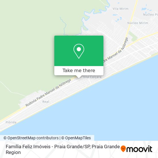 Mapa Família Feliz Imóveis - Praia Grande / SP