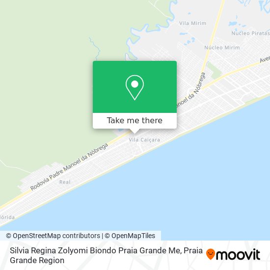 Silvia Regina Zolyomi Biondo Praia Grande Me map
