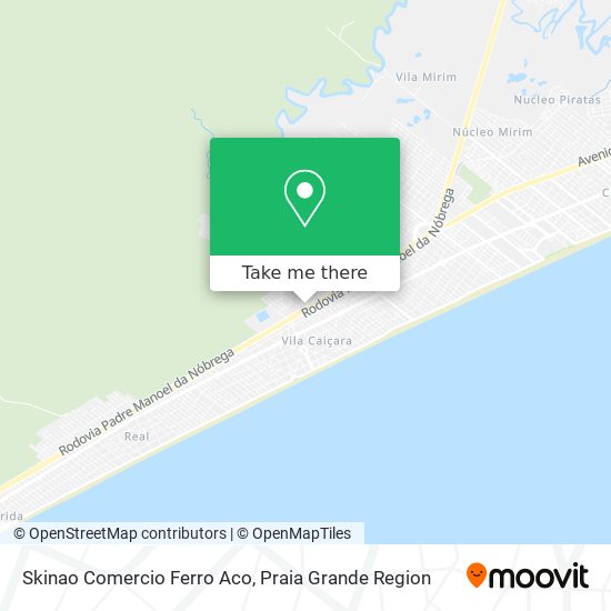Skinao Comercio Ferro Aco map