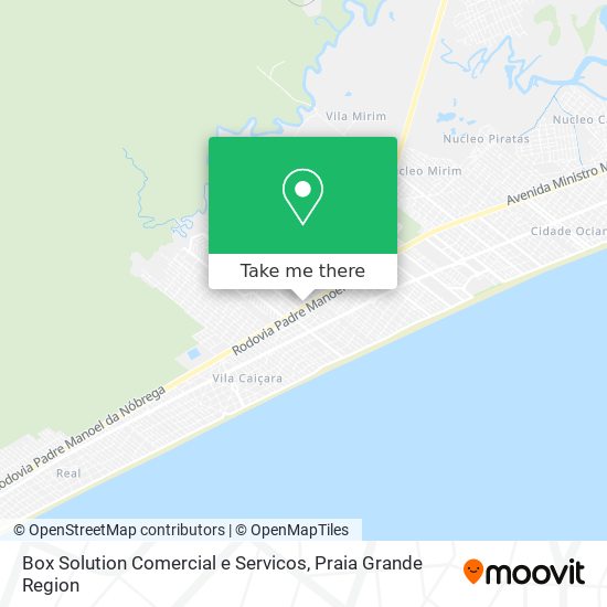 Box Solution Comercial e Servicos map