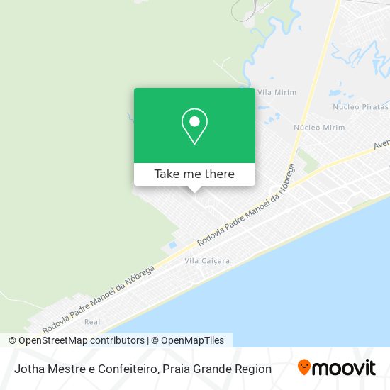 Jotha Mestre e Confeiteiro map