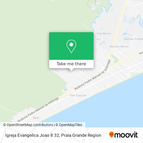 Mapa Igreja Evangelica Joao 8 32