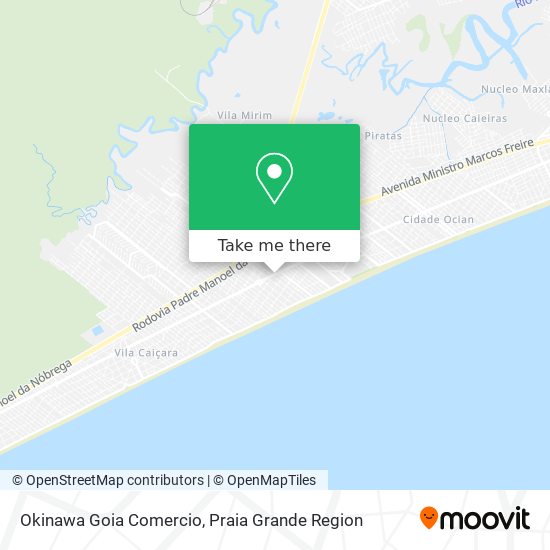 Mapa Okinawa Goia Comercio