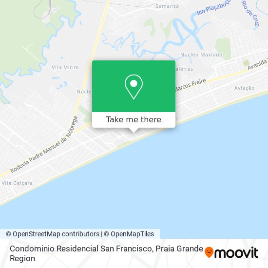 Condominio Residencial San Francisco map