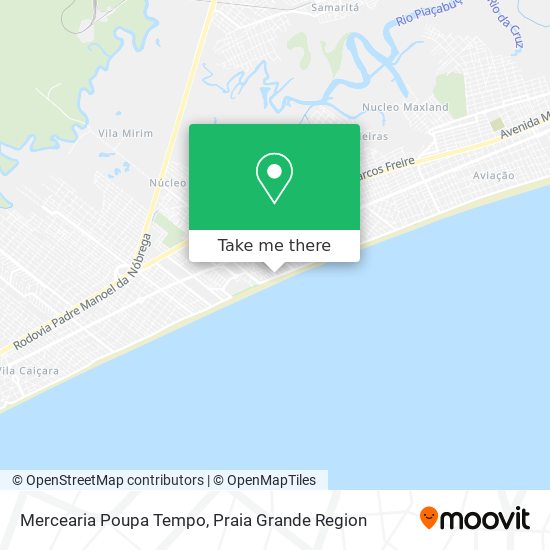 Mercearia Poupa Tempo map