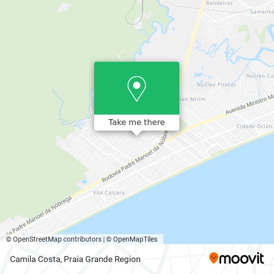 Camila Costa map