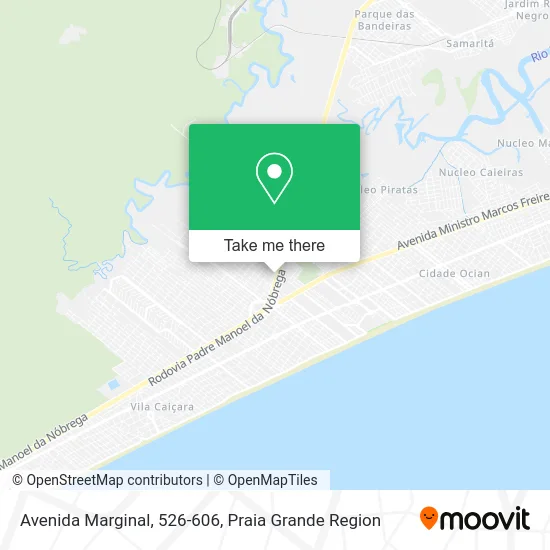 Avenida Marginal, 526-606 map