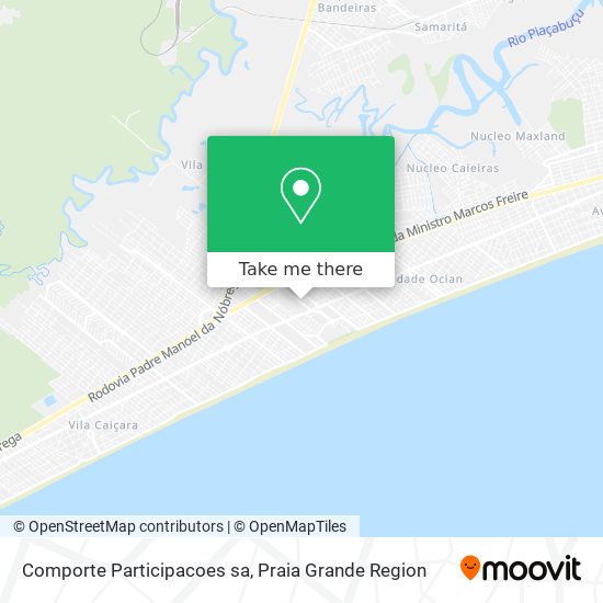 Comporte Participacoes sa map