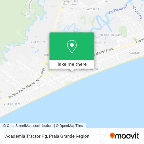 Academia Tractor Pg map