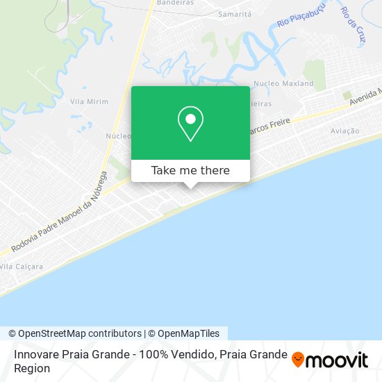 Innovare Praia Grande - 100% Vendido map