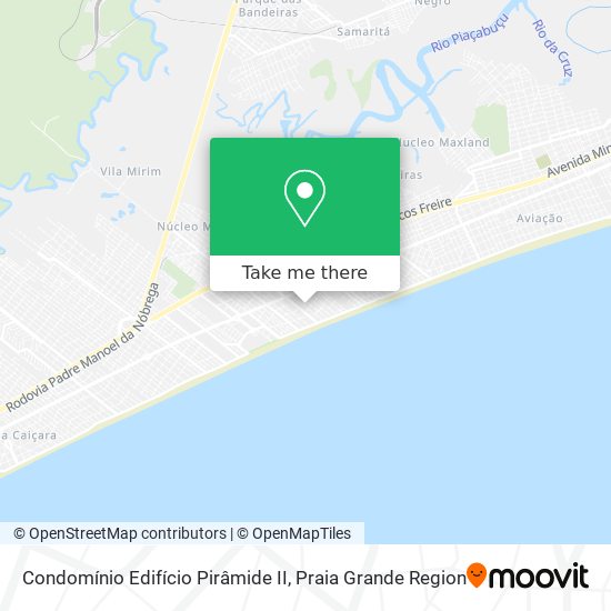 Mapa Condomínio Edifício Pirâmide II