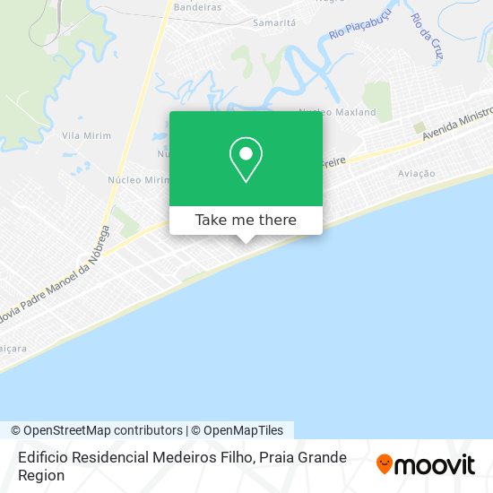 Mapa Edificio Residencial Medeiros Filho