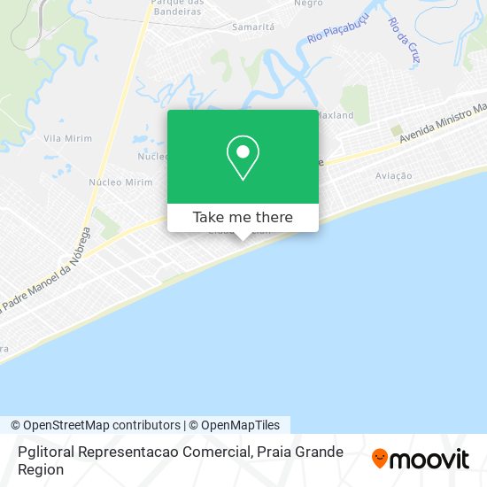 Pglitoral Representacao Comercial map