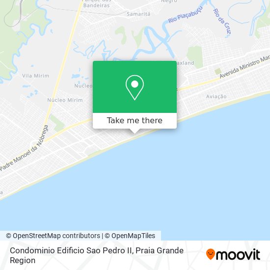 Mapa Condominio Edificio Sao Pedro II