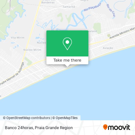 Mapa Banco 24horas