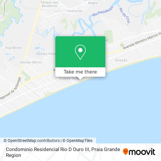 Condominio Residencial Rio D Ouro III map