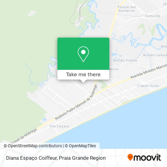 Diana Espaço Coiffeur map
