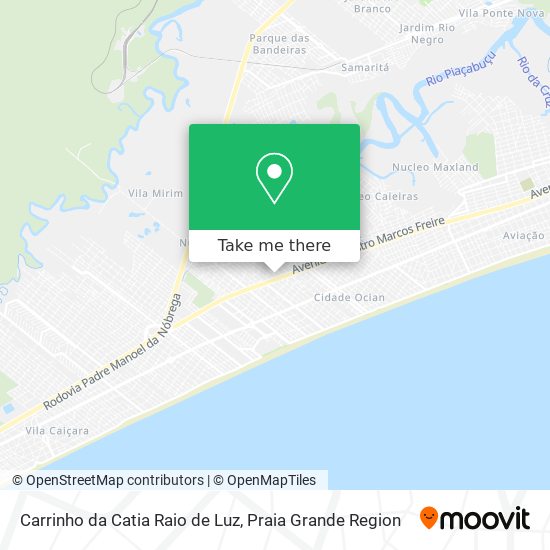 Carrinho da Catia Raio de Luz map