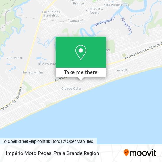 Mapa Império Moto Peças