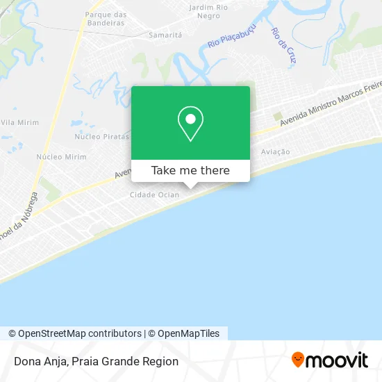 Dona Anja map