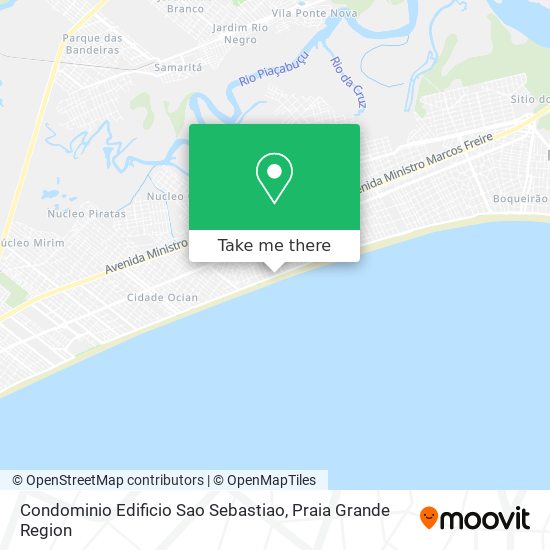 Condominio Edificio Sao Sebastiao map