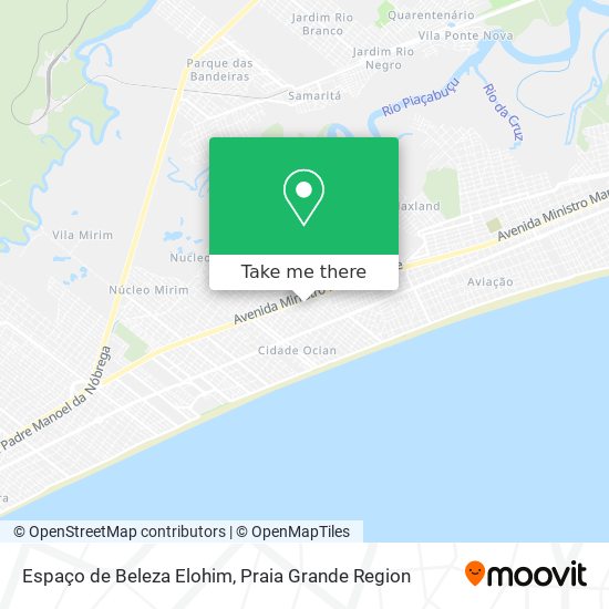 Espaço de Beleza Elohim map