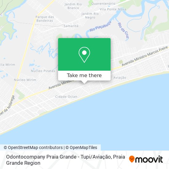 Odontocompany Praia Grande - Tupi / Aviação map