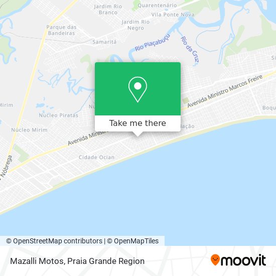 Mazalli Motos map