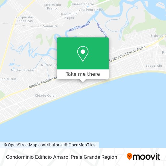 Condominio Edificio Amaro map