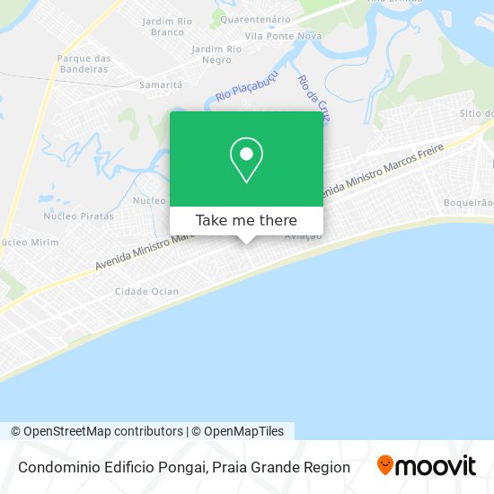 Condominio Edificio Pongai map