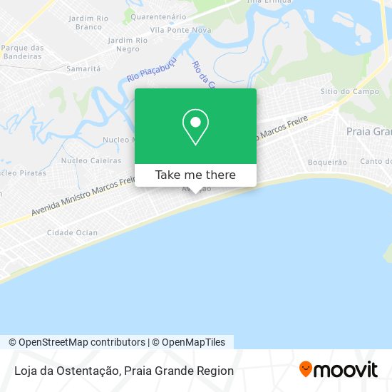 Loja da Ostentação map