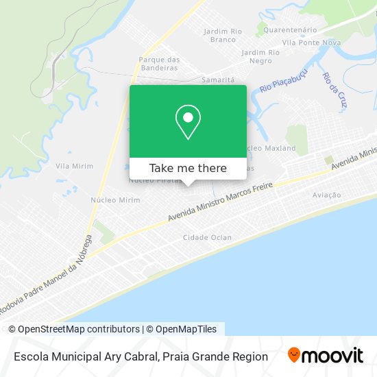 Escola Municipal Ary Cabral map