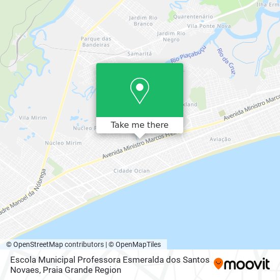 Escola Municipal Professora Esmeralda dos Santos Novaes map