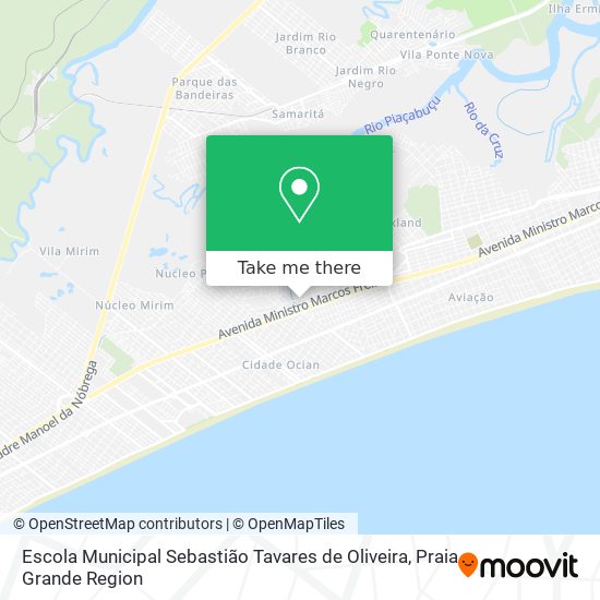 Escola Municipal Sebastião Tavares de Oliveira map