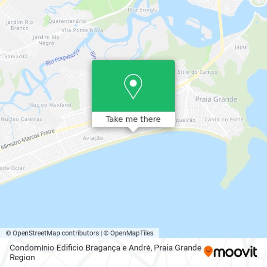 Condomínio Edificio Bragança e André map