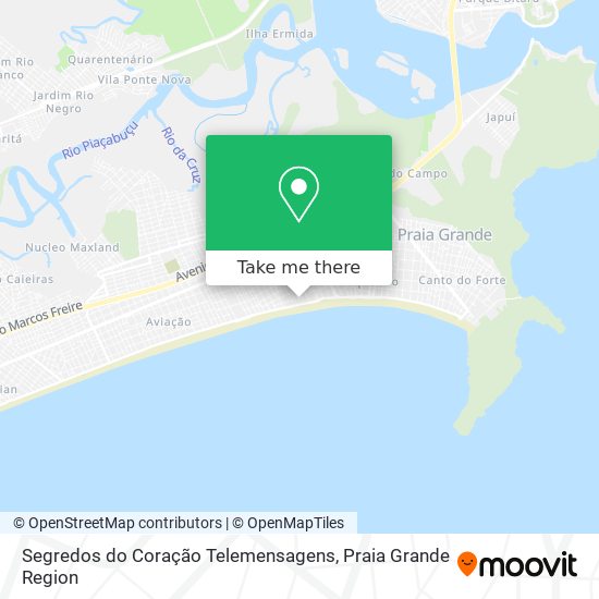 Segredos do Coração Telemensagens map