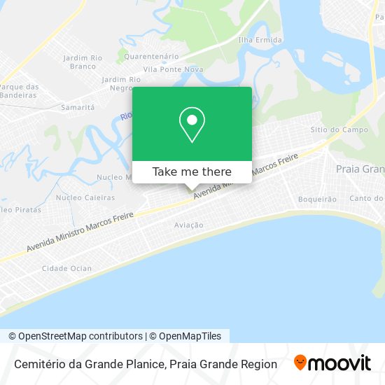 Cemitério da Grande Planice map