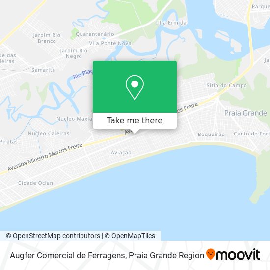 Augfer Comercial de Ferragens map