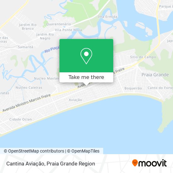 Cantina Aviação map