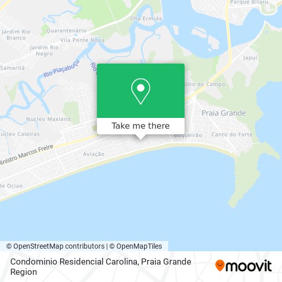 Condominio Residencial Carolina map